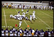 Photograph of the 1976 ECU Homecoming football game