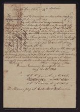 Document for retiring Charles C. Butler to the Invalid Corps