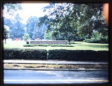 Slide of East Carolina University sign