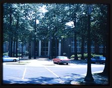 Slide of Joyner Library