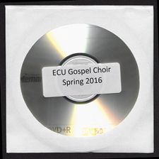 Video recording of East Carolina University Gospel Choir performance