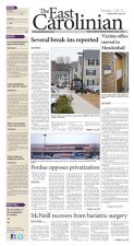 The East Carolinian, January 25, 2011