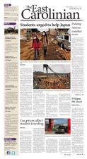 The East Carolinian, March 17, 2011