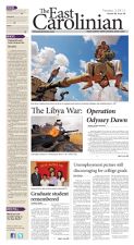 The East Carolinian, March 29, 2011