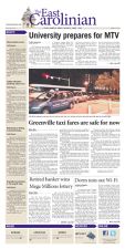 The East Carolinian, October 18, 2011