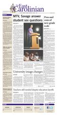 The East Carolinian, October 20, 2011