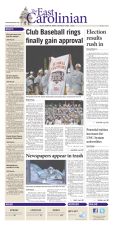 The East Carolinian, November 10, 2011