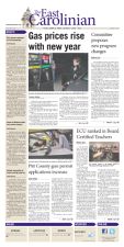 The East Carolinian, January 12, 2012