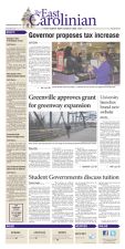 The East Carolinian, January 26, 2012