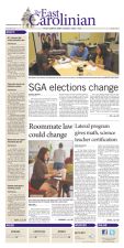 The East Carolinian, March 20, 2012