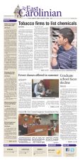 The East Carolinian, April 12, 2012