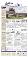 The East Carolinian, April 24, 2012