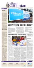 The East Carolinian, October 18, 2012