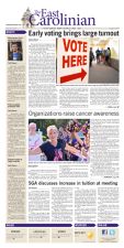 The East Carolinian, October 25, 2012 