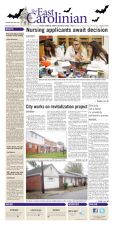 The East Carolinian, October 30, 2012