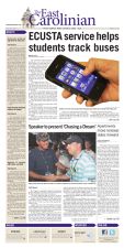 The East Carolinian, November 13, 2012