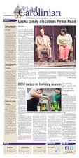 The East Carolinian, November 15, 2012