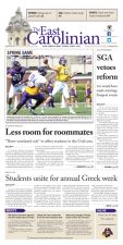 The East Carolinian, April 15, 2014