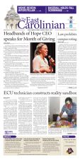 The East Carolinian, November 11, 2014
