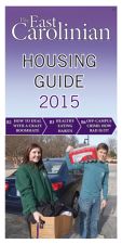 The East Carolinian, Housing Guide 2015