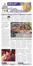 The East Carolinian, November 3, 2015