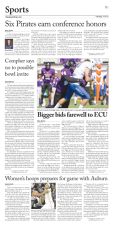 The East Carolinian, December 3, 2015