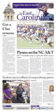 The East Carolinian, August 30, 2018