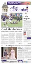 The East Carolinian, September 4, 2018