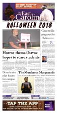 The East Carolinian, October 30, 2018