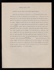 East Carolina Teachers College Chapel Talk - Book of Genesis, Chapter 2, 7 verses