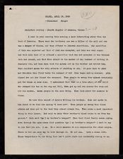 East Carolina Teachers College Chapel Talk - Book of Genesis, Chapter 4, verses 2-10