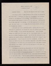 East Carolina Teachers College Chapel Talk - Book of Romans, Chapter 15