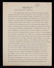 East Carolina Teachers College Chapel Talk - Book of Mark, Chapter 5, verses 35-43