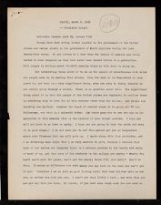 East Carolina Teachers College Chapel Talk - Book of Mark, Chapter 6, verses 7-13