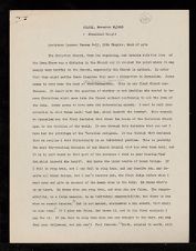 East Carolina Teachers College Chapel Talk - Book of Acts, Chapter15, Verses 5-11