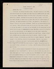 East Carolina Teachers College Chapel Talk - Book of Matthew, Chapter 7, verses 7-12