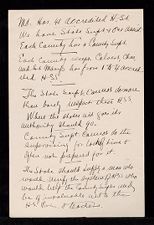 Robert H. Wright's notes about high school's in Maryland