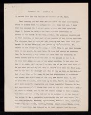 East Carolina Teachers College Chapel Talk, Book of Mark, Chapter 8, 13 verses