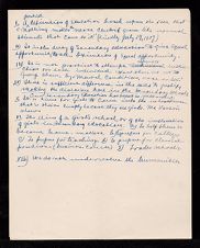 Speech outline by Robert H. Wright