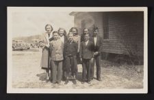 Mrs. Lucy Allen and her Sunday School class 