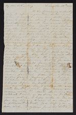 Correspondence from L. L. Page (possibly Lavinia Christian Page) to John F. Wooten and/or Mary Wooten