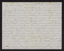 Correspondence from L. L. Page (possibly Lavinia Christian Page) to John F. Wooten and/or Mary Wooten