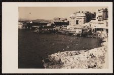 Bathing beach at Marseille, France