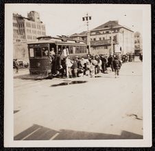 Streetcar in Osaka