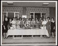 Photograph of retirement celebration for Ruth Allen White