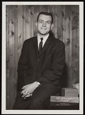 Photograph of Jim Chesnutt as Student Government Association Treasurer