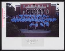 Group photograph of Air Force ROTC cadets 