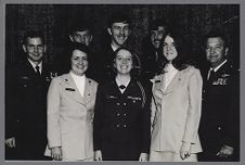 Photograph of Air Force ROTC cadets 