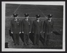 Photograph of ECU Air Force ROTC cadets in Arnold Air Society