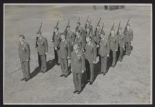 Photograph of ECU Air Force ROTC rifle team
